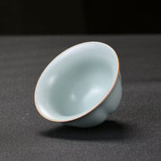 Load image into Gallery viewer, china tea cup--Small ceramic Ru kiln Ge kiln
