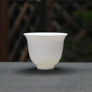 Load image into Gallery viewer, china tea cup--Jingdezhen high white mutton-fat jade ceramic Kung Fu cup small teacup
