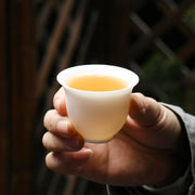 Load image into Gallery viewer, china tea cup--Jingdezhen high white mutton-fat jade ceramic Kung Fu cup small teacup
